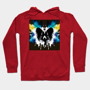 Papillon Spray Paint Art Hoodie